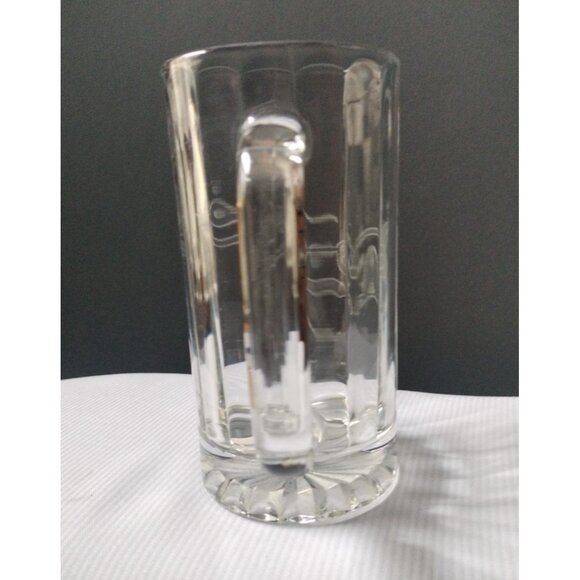 MLB Baseball Los Angeles LA Dodgers Etched Glass Stein Mug 6"X3" - Picture 7 of 10